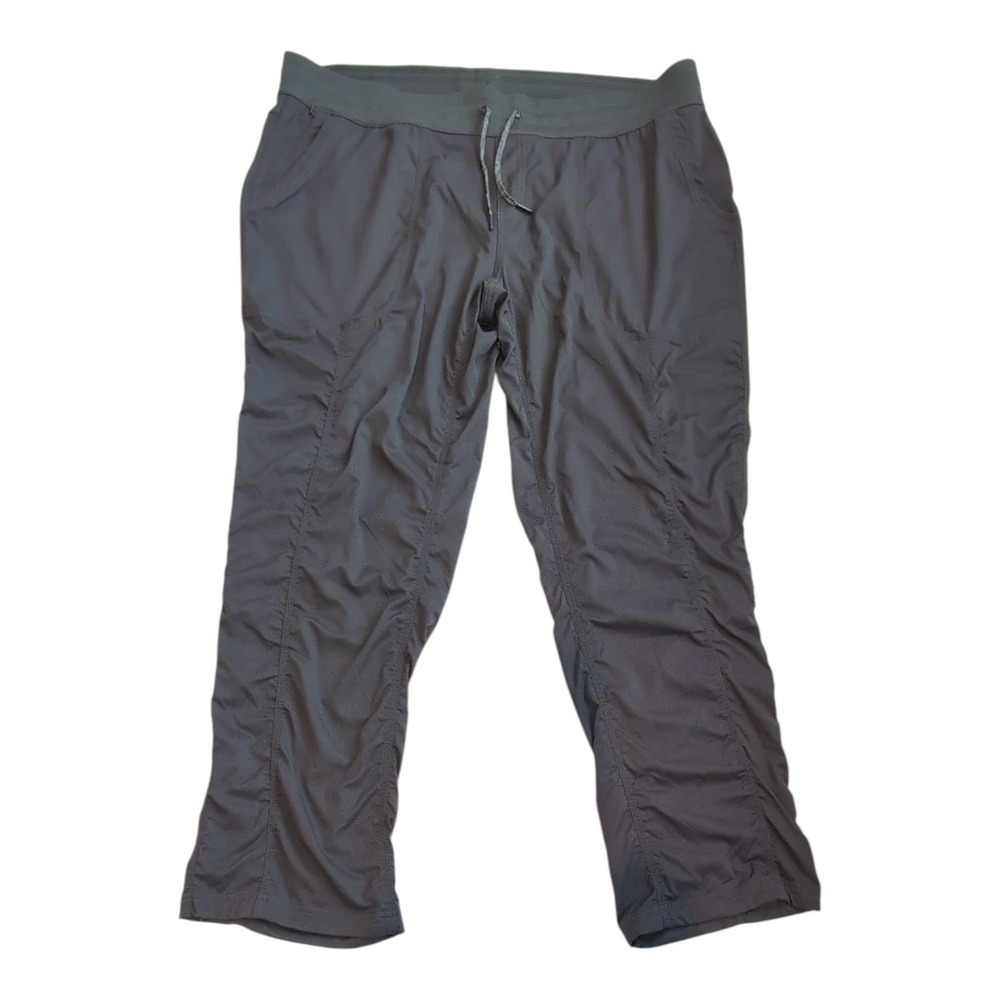 The North Face Aphrodite 2.0 Pants Asphalt Grey Womens 3XL Short Hiking Gorpcore